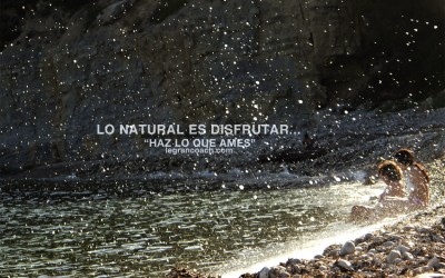 ¿Tomas algo para ser feliz?